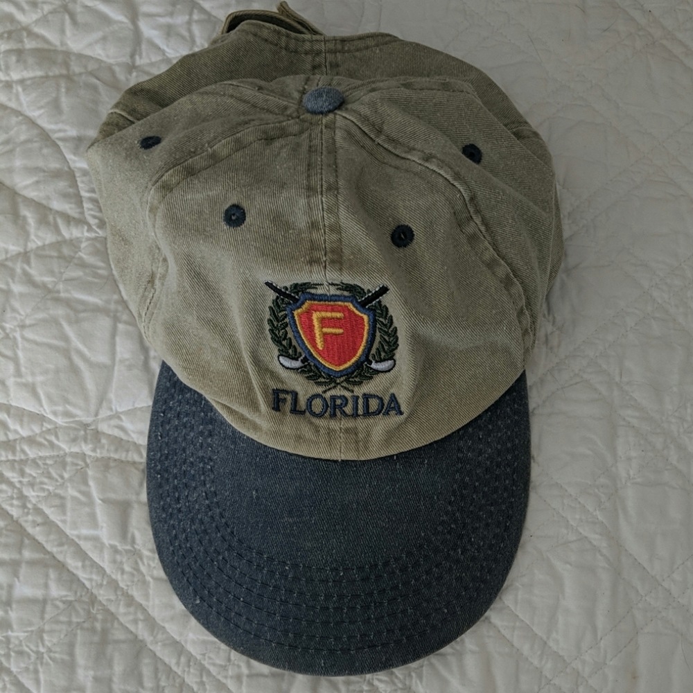 Vintage Florida Golf Dad Hat